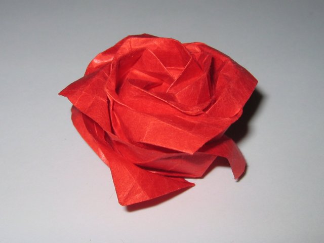 kawasaki origami rose