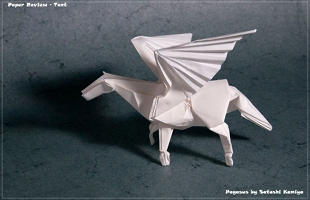 Pegasus by Satoshi Kamiya, 35cm square