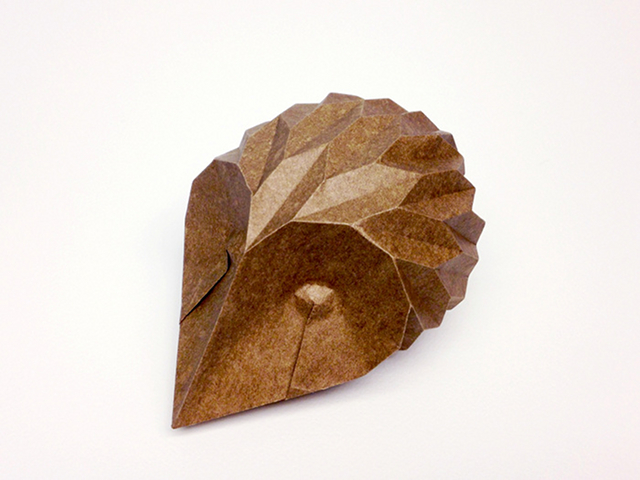 Hedgehog designed and folded by Beth Johnson